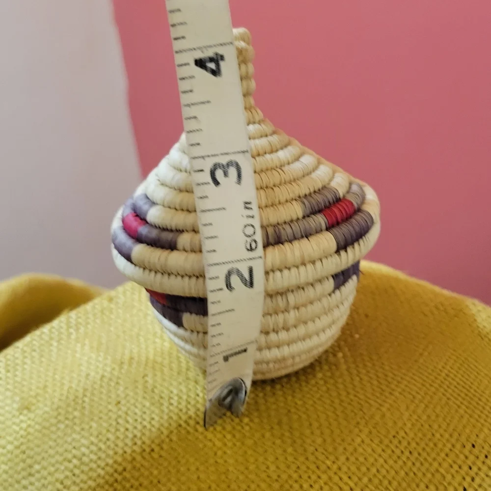 African Basket - Uganda - Petite Virunga Wishing Basket